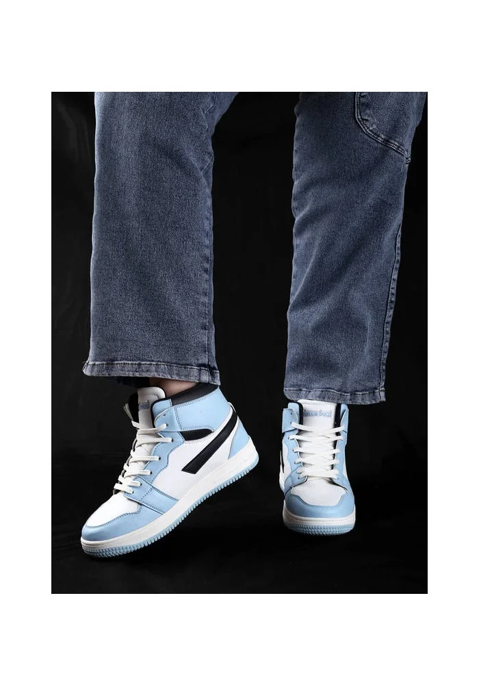Bacca Bucci Blue Femme High-Top Harmony Sneakers for Women | Best Price UAE